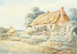 Alexander Molyneux Stannard (1885-1975) British. A Country Cottage, Watercolour, Signed, 9.5