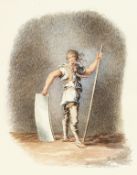 Attributed to Richard Westall, R.A. (1765-1836), a group of Eighteen studies for illustrations,