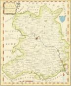 Alexander Hogg, 'An 18th Century Map of Shropshire', 8