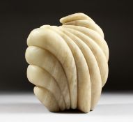 Jesper Neergaard (b.1939) Danish. An Abstract Form, Marble, Signed. 8