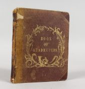 THE BOOK OF QUADRUPEDS by T. BILBY & R. B. RIDGWAY.