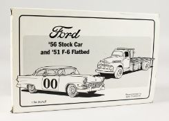 FIRST GEAR FORD 56 STOCK CAR and FIAT RED 1.34 SCALE. RRP £60