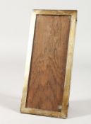 A PLAIN UPRIGHT PHOTOGRAPH FRAME. 7ins x 3ins. Birmingham 1919.
