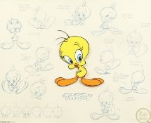 A WARNER BROTHERS ORIGINAL FILM CEL. 