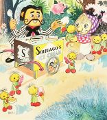 BILL MEVIN (1922-2019) SOLIDAGO'S ICE CREAM. 8.5ins x 8.5ins.