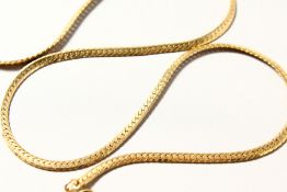 A GILT METAL CHAIN.