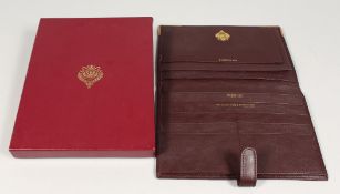 A RITZ CLUB LEATHER CARD CASE in a box.
