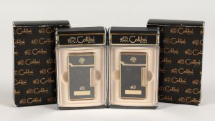 TWO COLIBRI LIGHTERS in original boxes.