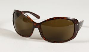 PRADA SUNGLASSES, in a black box.