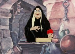 A WALT DISNEY ANIMATED CEL. SNOW WHITE AND THE SEVEN DWARFS 