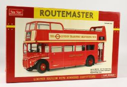 A SUN STAR ROUTEMASTER OPEN TOP BUS 1-24 SCALE. RRP £225