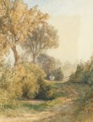 William Callow (1812-1908) British, 'Love Lane, Great Missenden', watercolour, signed and dated '