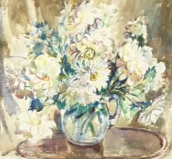 Marcella Smith (1887-1963) British, A still life of mixed flowers, watercolour, signed, 18