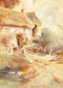Early 20th century, A collection of country scenes, watercolour, signed, various sizes, unframed. (