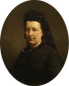 Sybrand Altmann (1822-1890) Dutch, Portrait of a young gentleman, oil on mahogany panel, signed