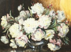 Marion L. Broom (1878-1962) British, A still life of mixed flowers, watercolour, signed, 21