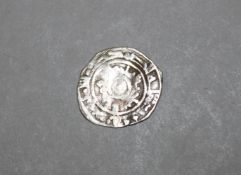 ISLAMIC SILVER COIN - Fatimid coins, Silver 1/4 Dirham, Poss (340 between 390 AH). 15mm
