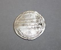 ABBASID ,al-Rashid, Silver dirham, Mint of . al-Muhammadiya, year 184 AH. Weight : 2,61 gr Diameter: