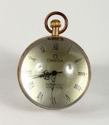 A SPHERICAL NOVELTY DESK WATCH.