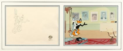 A WARNER BROTHERS ORIGINAL FILM CEL. 