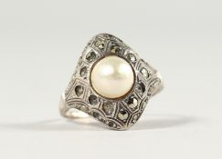 A PEARL RING.