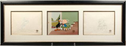 A WARNER BROTHERS ORIGINAL FILM CEL. 