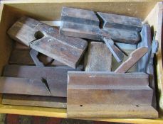 Quantity of vintage woodworking planes