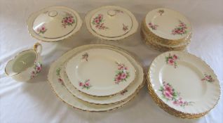 Grindley 'Cream petal' pattern part dinner service