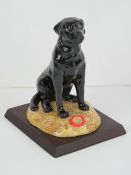 Royal Doulton Gun Dog Collection; Black Labrador, 6