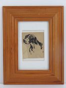 Charles Simpson (1885-1971) RI, pen ink,