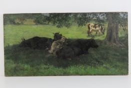 George Clausen (1852-1944) ?, oil on canvas,