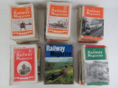 A large quantity of The Railway Magazine, various 1938-70, approx 150 magazines in total.