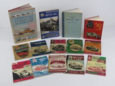 A quantity of ABC car spotting booklets including; 'Post War British Cars' 1946, British Cars 1953,