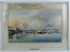 John Hobson Nicholson (1911-1988) RI, watercolour with gouache highlights,