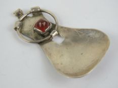 A handmade Arts and Crafts tea caddy spoon,