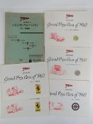 'The Motor' magazine portfolio of Grand Prix Cars 1960 including the Cooper Climax, Lotus Climax,