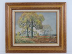 John Revell, 20th century oil on board,