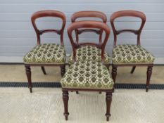 A good set of Victorian mahogany dining