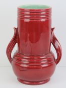 A Shorter & Son pottery vase numbered 64