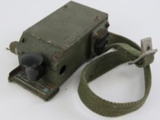 A British Army Morse Code device, Falkland's war period.