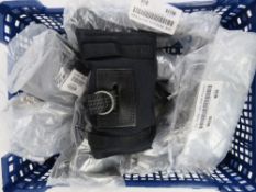 10 x Line, personal and pouch, used for climbing, fire and rescue, with rope and hooks.