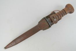 A WWII Dutch fighting knife.