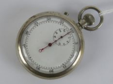 A WWII Royal Navy 4th pattern split second stop watch, Swiss made probably Lemania,