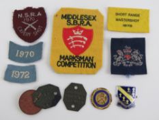 Two RAF dog tags; 3020944 Edey W.S, and 2386558 Edey.