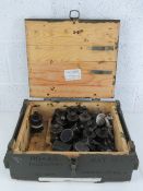 Twenty inert RG42 grenades with pins, in transit case.