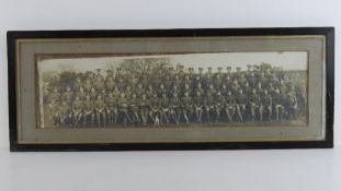 Original Photo in frame of the 67th Field Battery, dated 1916.