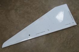 A Soviet Military Air to Air Infrared Homing R-60 APHID rear missile fin.
