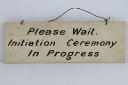 The Royal Antediluvian Order of Buffaloe