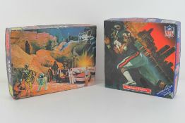 A 19070s Star Wars puzzle by Waddingtons, together with an American Football Chicago Bears puzzle.