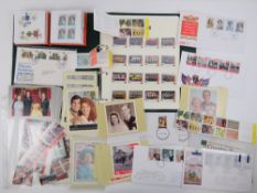 A quantity of assorted collectors stamps, first day covers, postcard stamps, etc.